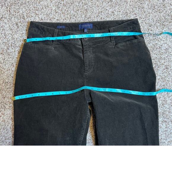 TALBOTS Brown Corduroy Pants, size 14; Curvy; Straight leg - Picture 7 of 10